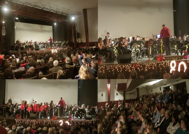 Κατάμεστο το  Δημοτικό Κινηματοθέατρο «Άρτεμις», στην καθιερωμένη συναυλία της Φιλαρμονικής, του Δήμου Μαρκοπούλου.