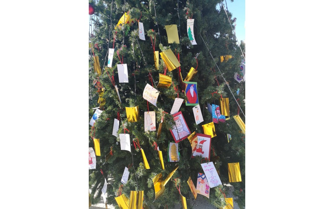 Στολίσαμε το Δέντρο της Κεντρικής Πλατείας Μαρκοπούλου με Ευχές και το διασκεδάσαμε με την καρδιά μας!