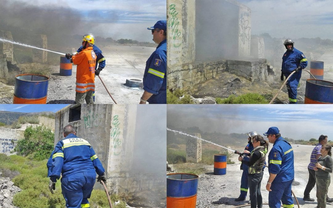 Εκπαίδευση Εργαζομένων του Δήμου Μαρκοπούλου σε θέματα Πυρασφαλείας